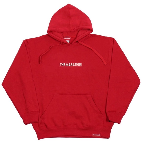 The Marathon Clothing Other - NWOT Red Bar hoodie size small- The Marathon Clothing - Authentic